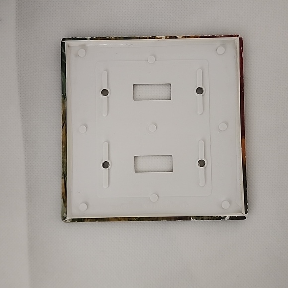 Double decorative switch plate - Picture 3 of 5